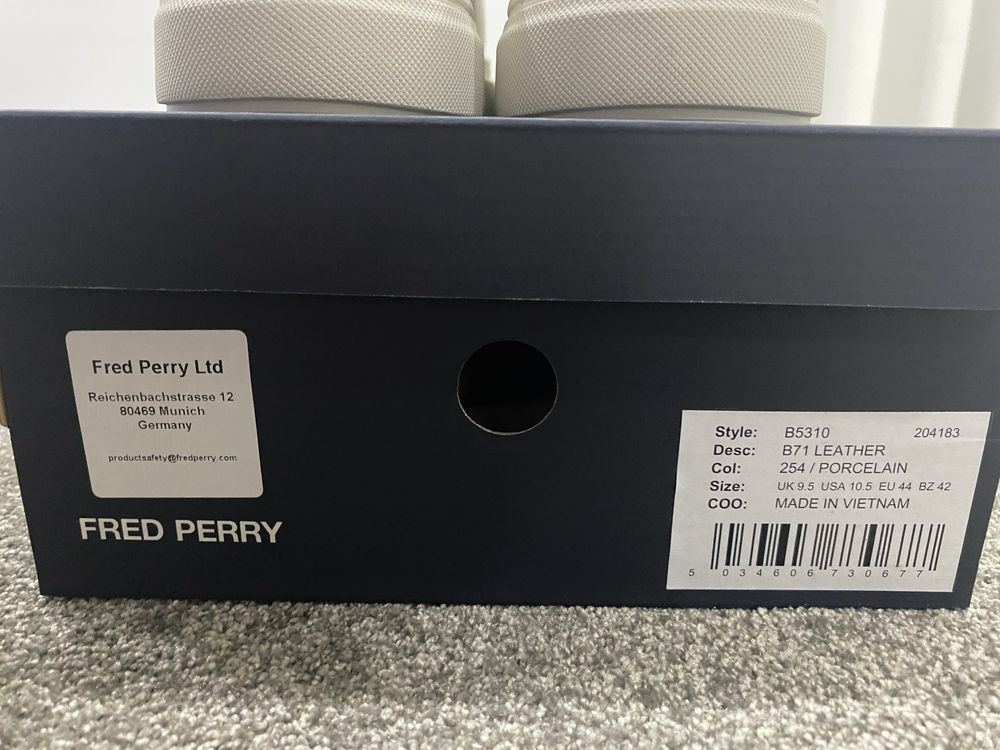 Sapatilhas Fred Perry B71 (B5310) Branco