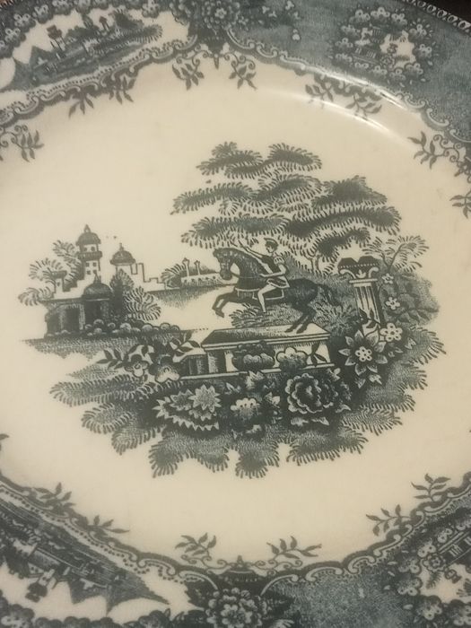 Pratos de porcelana " Cavalinho '