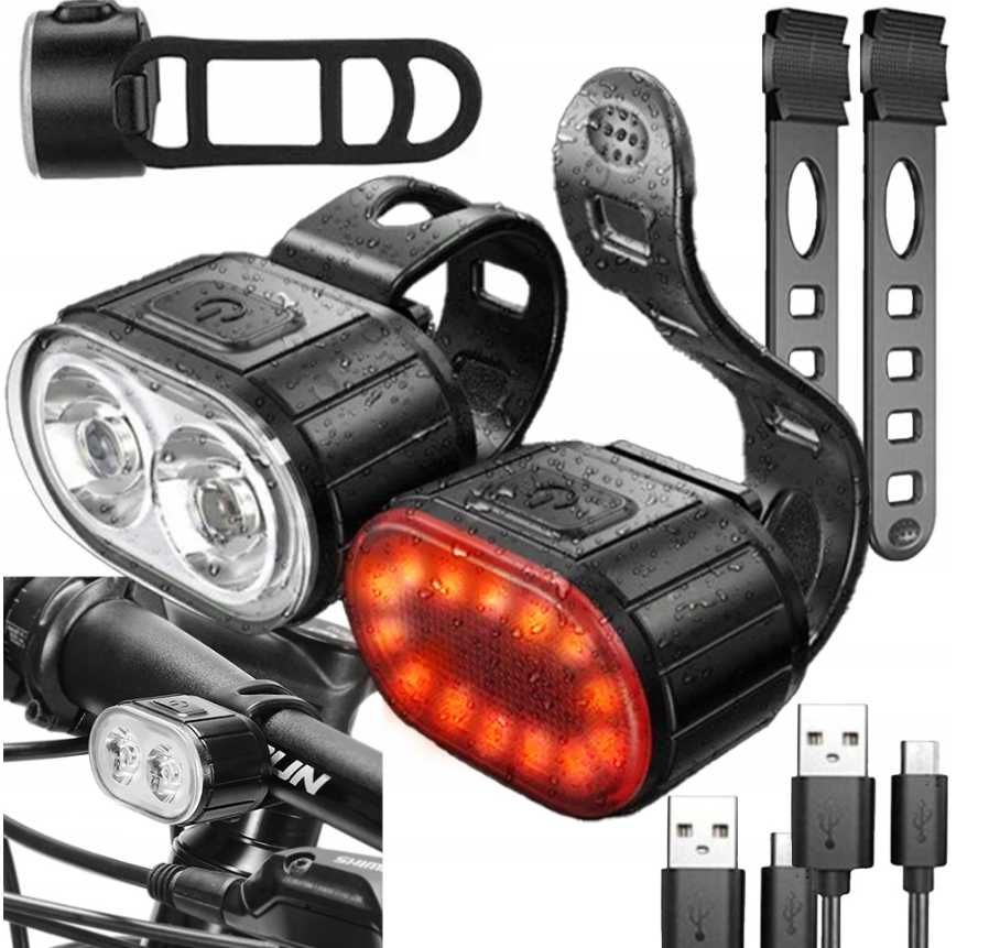 Bezpieczna jazda nocą – lampka LED do roweru przód i tył