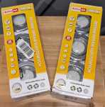 Zestaw oprawek sufitowych AJE-CELGU10-CH wraz z żarówkami LED - 2 kpl.