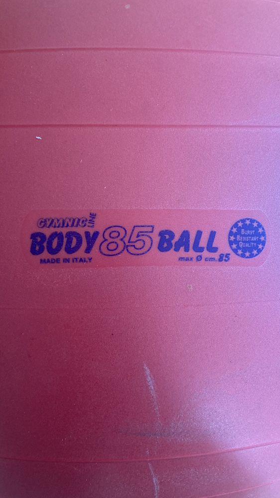 Bola ginástica e pilates body 85 ball