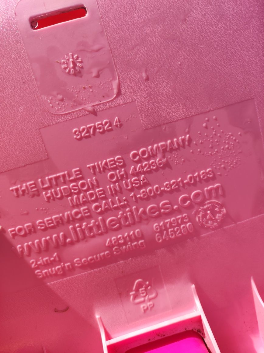Huśtawka little tikes