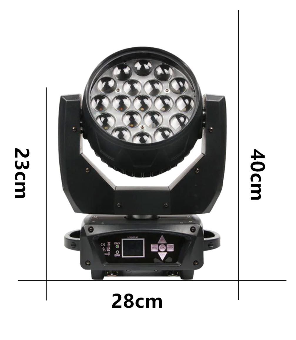 (ROBO) Zoom Wash Moving Head LED | NOVO