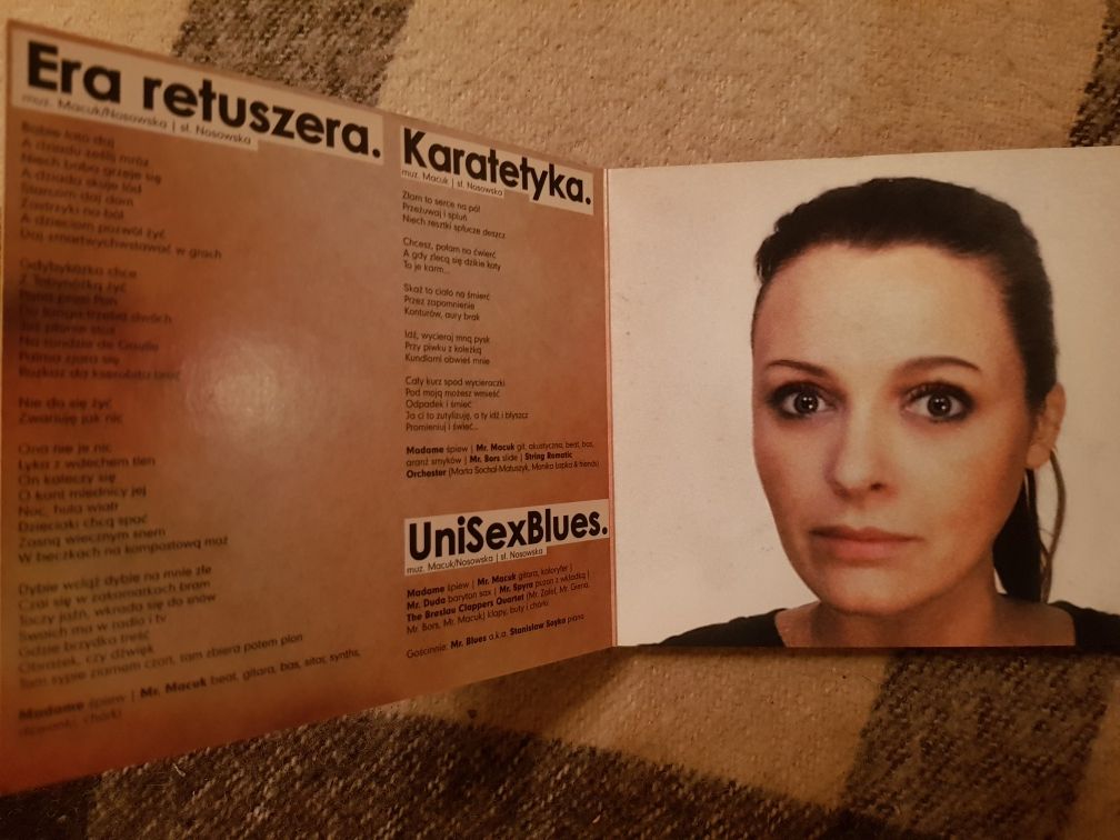 CD Katarzyna Nosowska Unisex Blues 2007 QLmusic