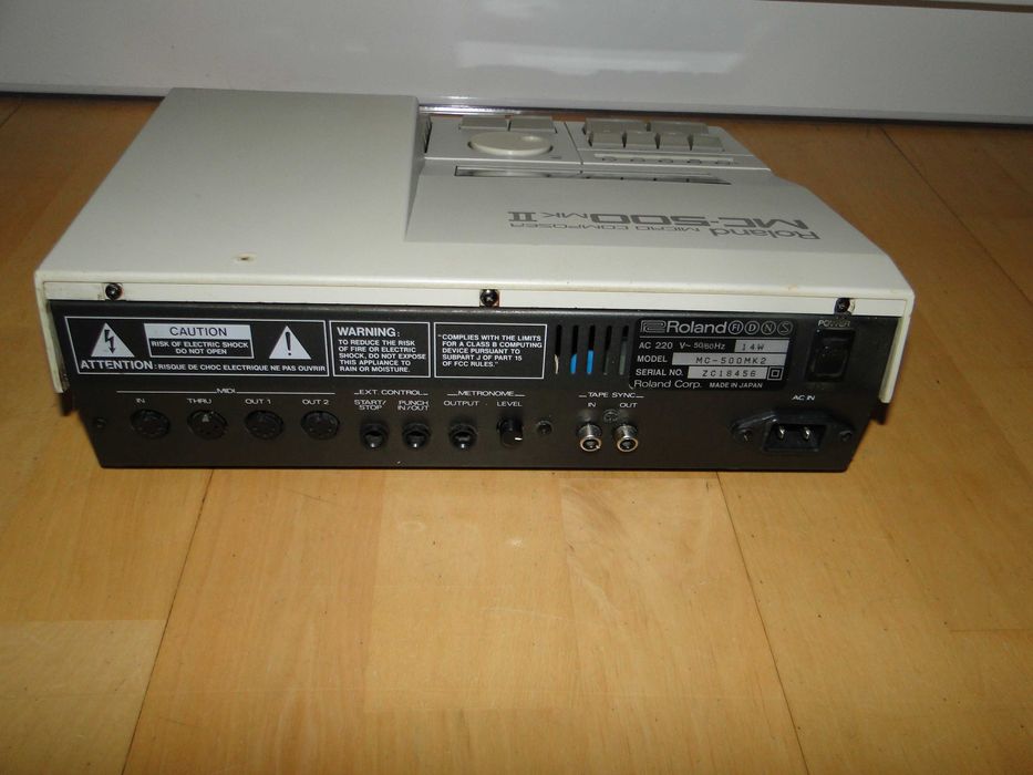 Kultowy Zawodowy Sekwencer ROLAND MC500 MK2.Piękny Stan.Okazja
