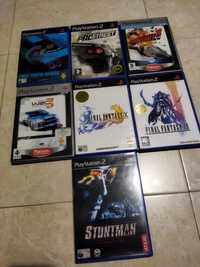 6 jogos PS2 alguns edição especial