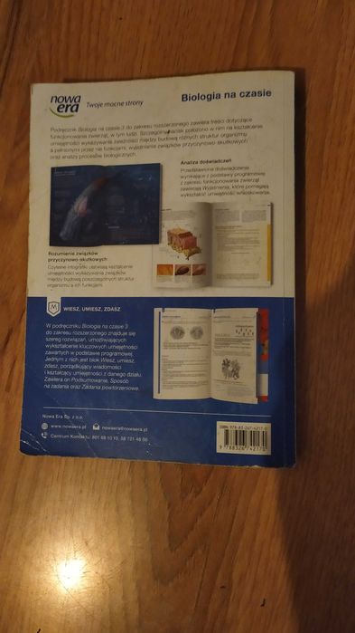 Biologia na czasie 3, zakres rozszerzony, Nowa Era