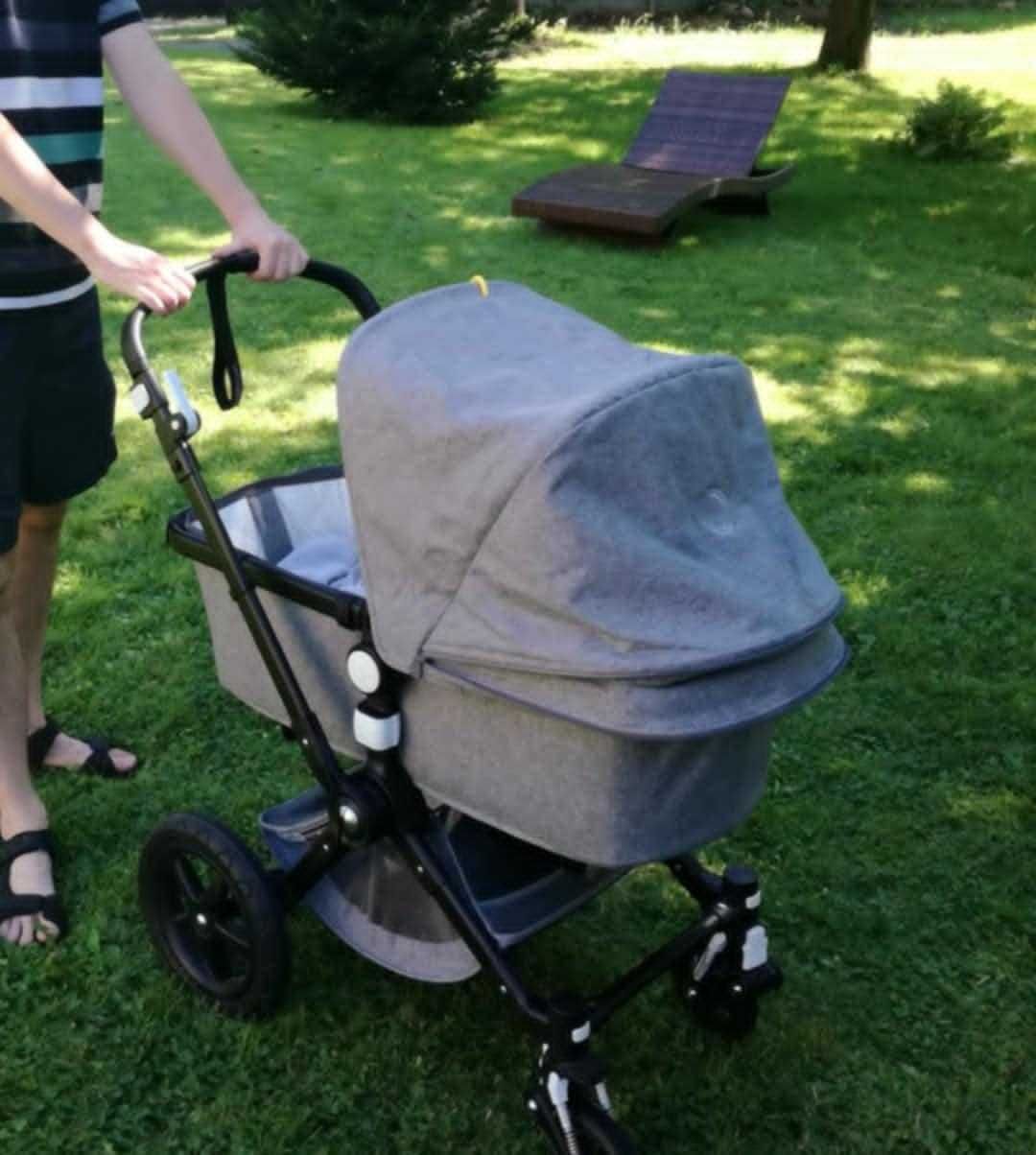 Wózek 2w1 Bugaboo Cameleon 3 Plus Grey Melange w wersji Classic