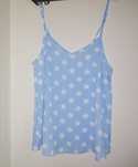 Blusa bolinhas azul