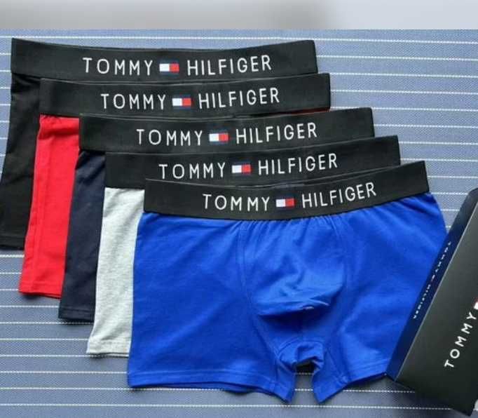 Боксери чоловічі, набір подарунковий, Tommy Hilfiger, 5 шт