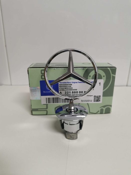 Emblema/ Símbolo/ Estrela capô Mercedes W202/W203/W204/ Etc ( NOVOS )