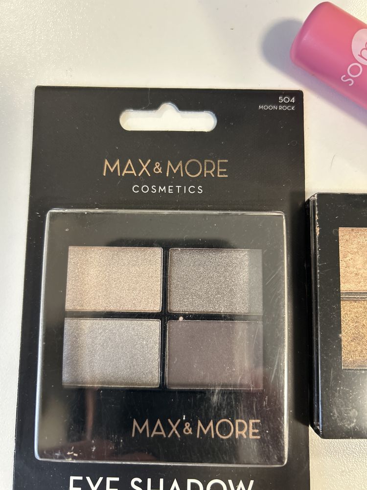 Cienie i pomadka Max&More nowe i używane