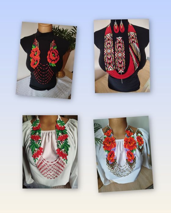 Гердан з бісеру ( Ручна робота)