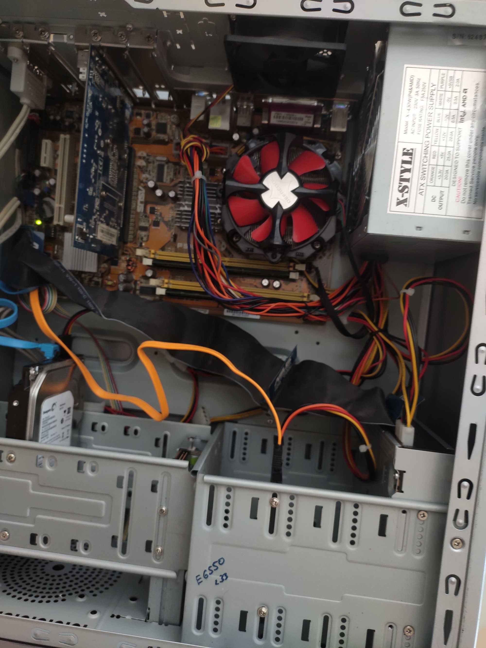 Компьютер, системный блок, ПК, 4 ядра/ОЗУ 4/Видео 512/SSD+HDD