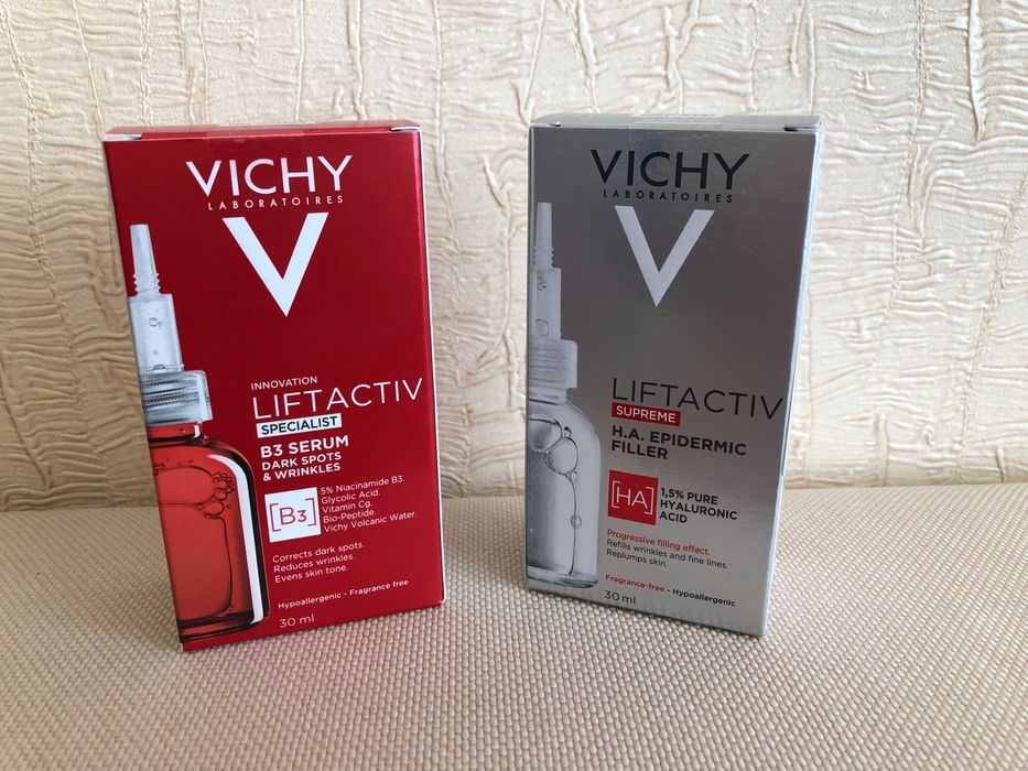 Антивікова сироватка з гіалуроновою кислотою Vichy Liftactiv