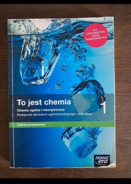 To jest chemia 1 zakres podstawowy