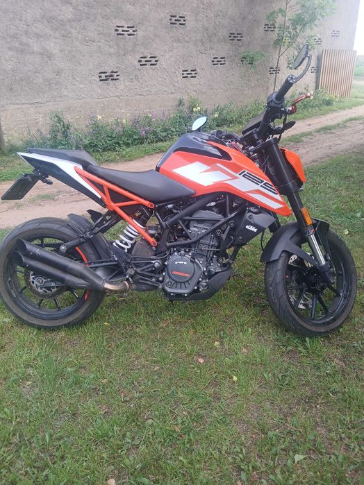 Ktm duke 125, 2017 rok