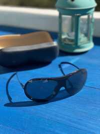 Oculos sol chanel originais pretos com lente azul
