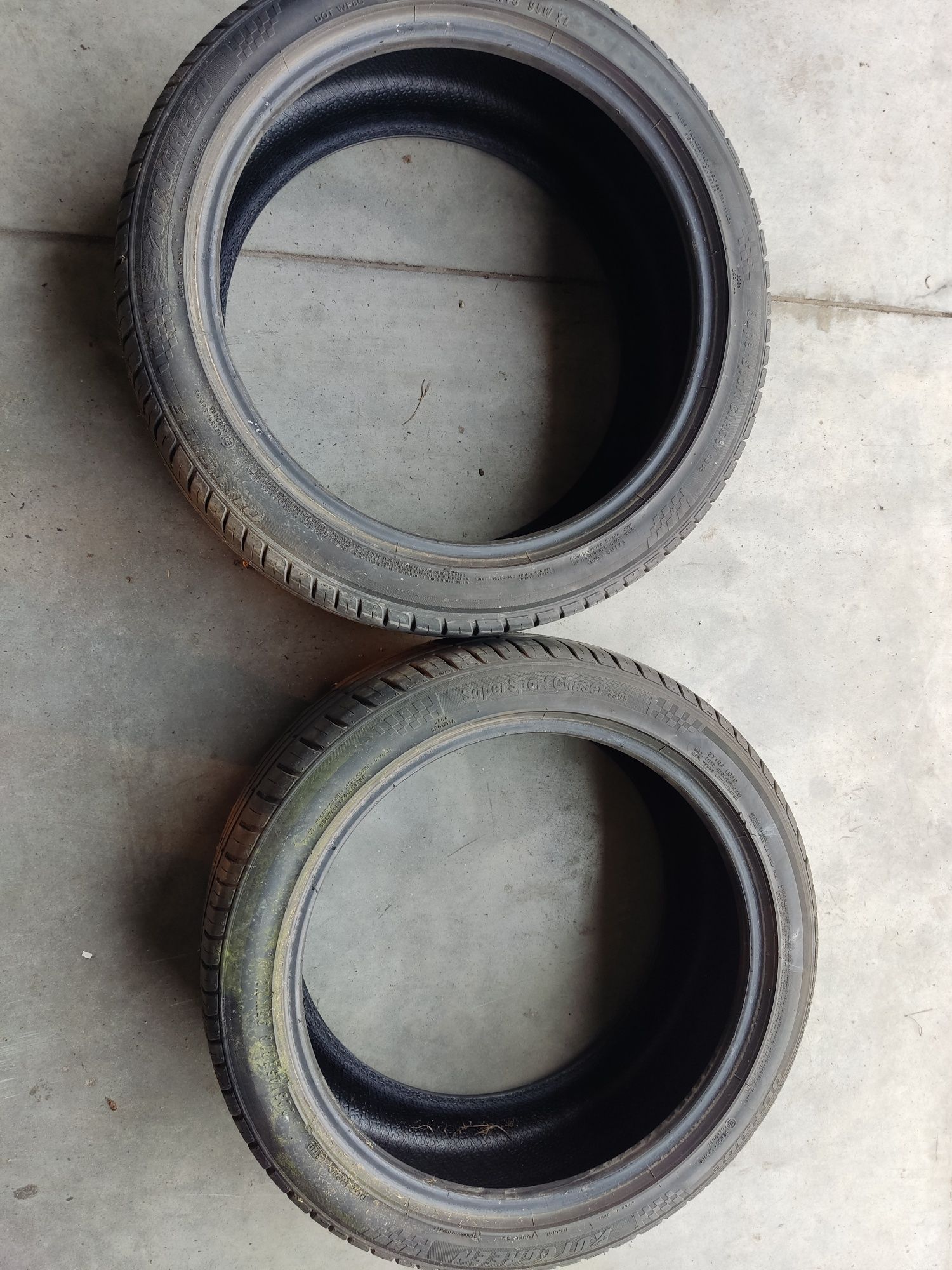 2x Opony 225 45 R18 19r.