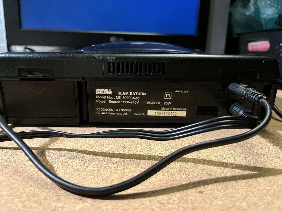 Konsola Sega Saturn PAL + gra Virtua Fiighter