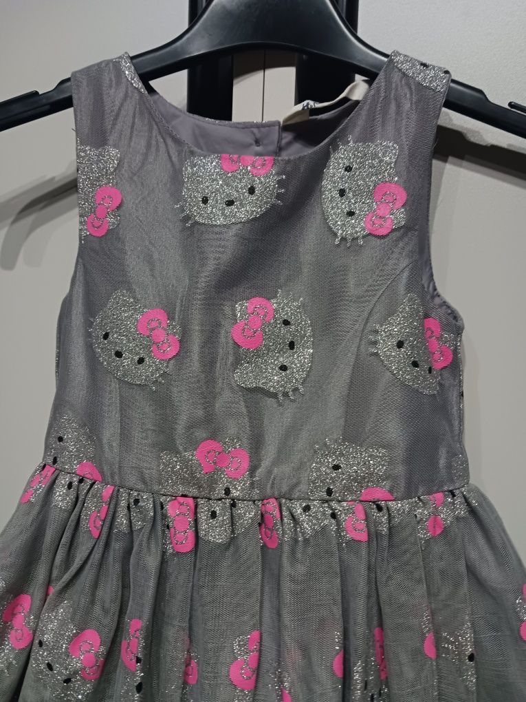 Tiulowa sukienka Hello Kitty H&M rozm. 110/116