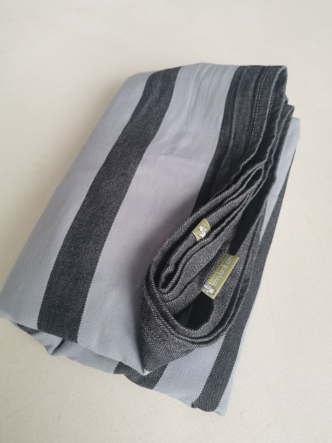 Chusta tkana LennyLamb 4.6 m szara +poradnik