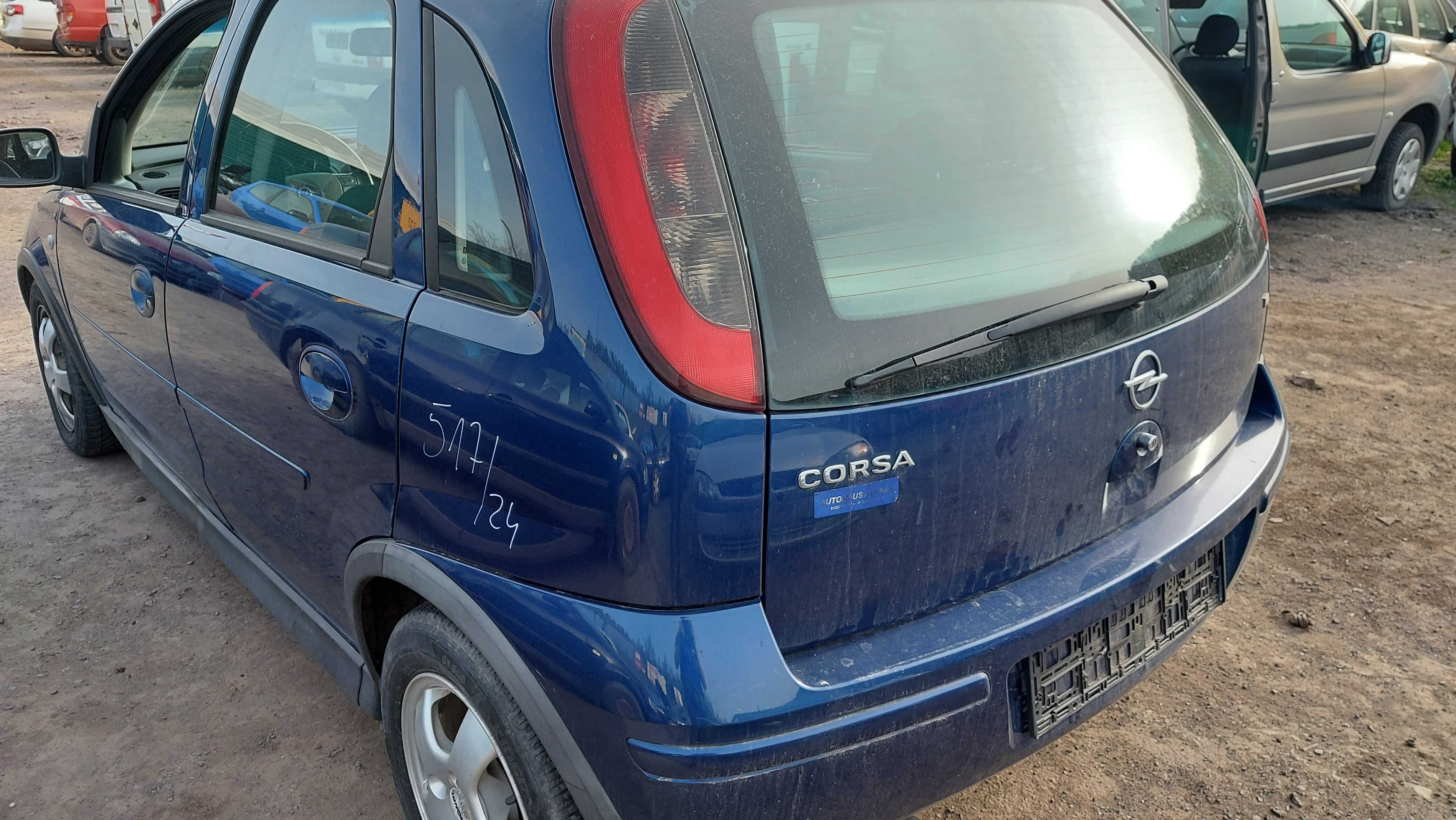 Opel Corsa C Lift Z21B błotnik przedni prawy FV części/dostawa