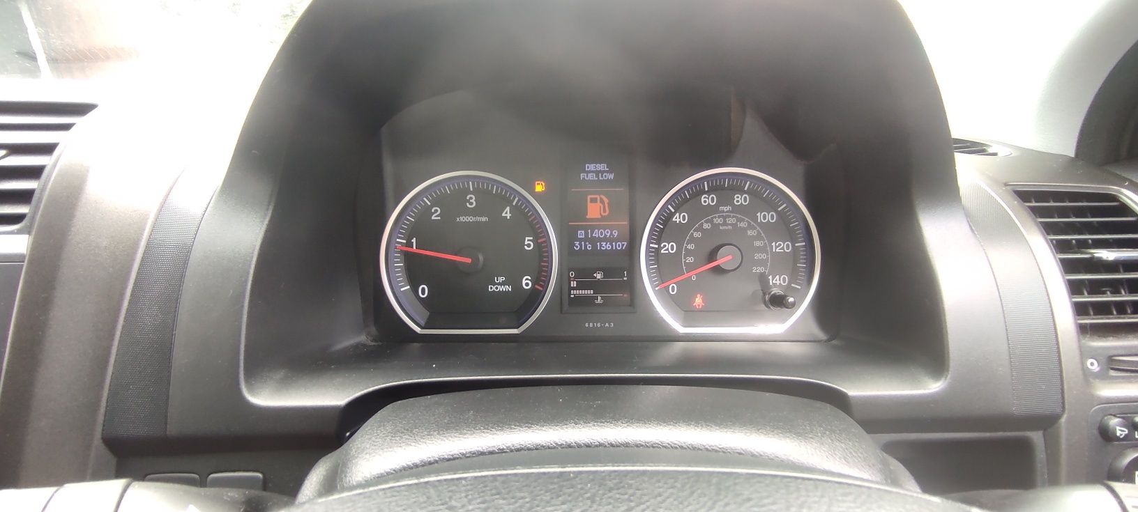 Honda CRV LIFT 2.2 i-DTEC 150km, alcantara, DPF, Anglik V5C