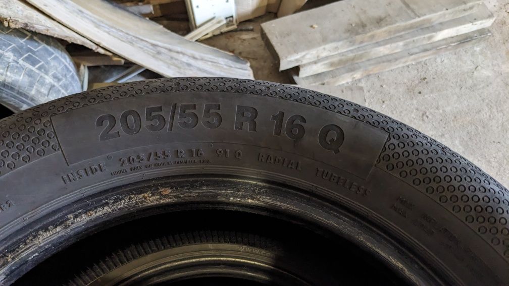 Шини continental літні 205/55 R16