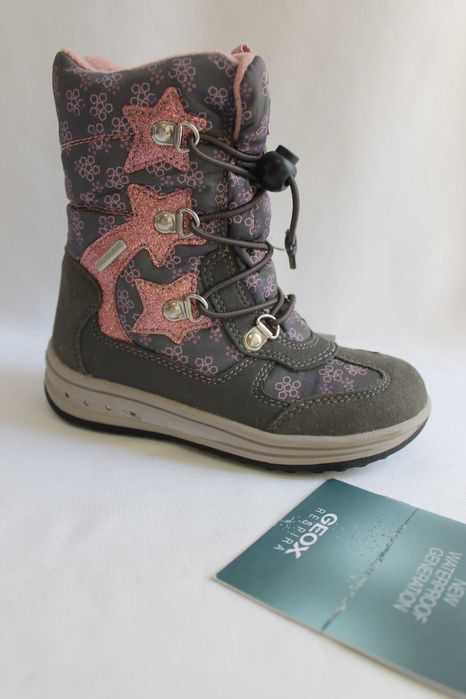 Зимові Geox Kids: Jr Roby B Girl ABX-USA--10-EUR--27--устілці-18 см
