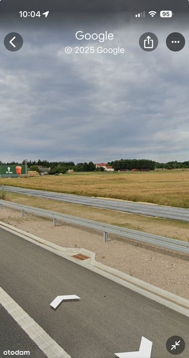 TEREN INWESTYCYJNY trasa S7, zjazd na Mroków i Złotokłos