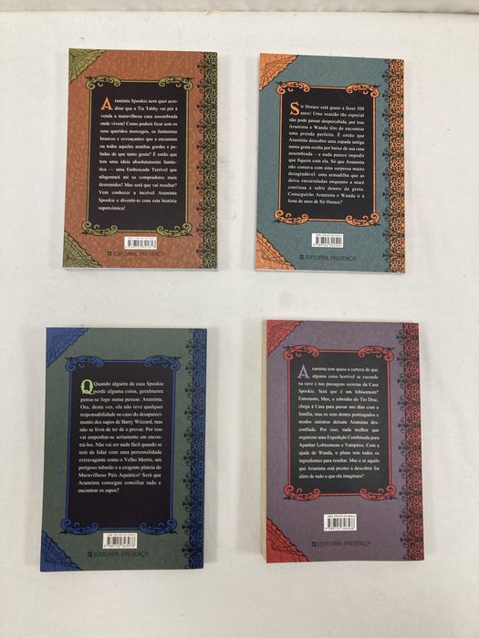4 Livros Araminta Spookie