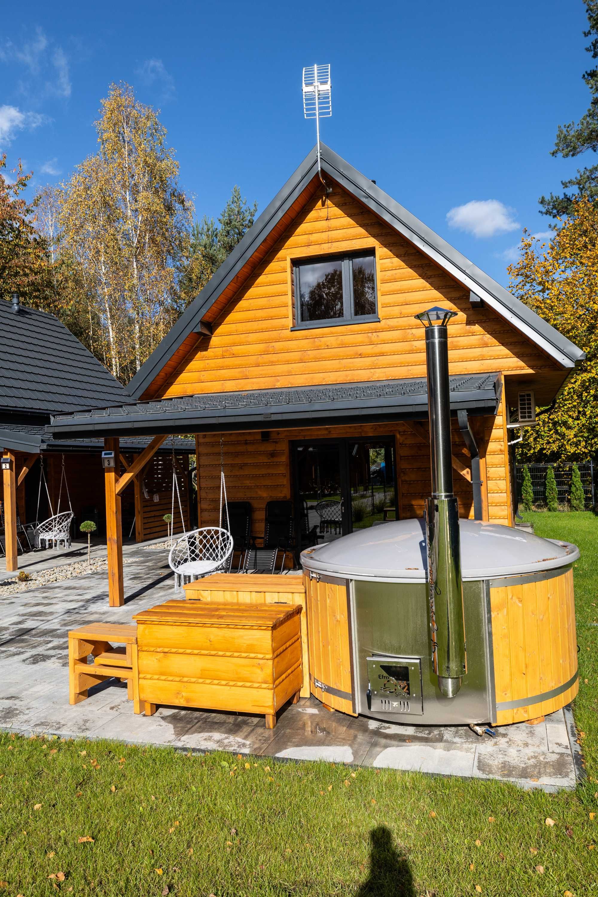 Domki letniskowe Noclegi balia- jacuzzi  świętokrzyskie