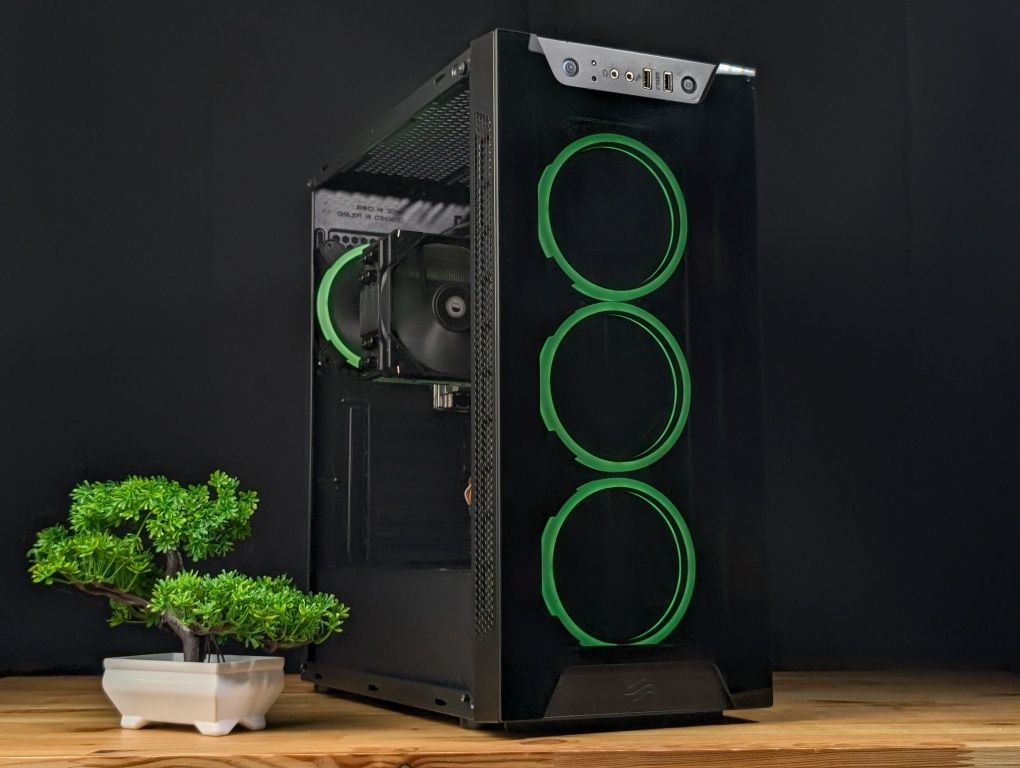 SILENT PC - RYZEN 3-3200G / 8GB DDR4 / SSD 256 | HDD 1TB