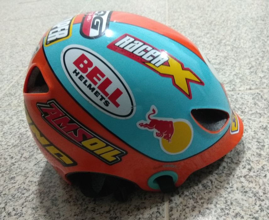 Capacete B'Twin Unscar Jr Racing