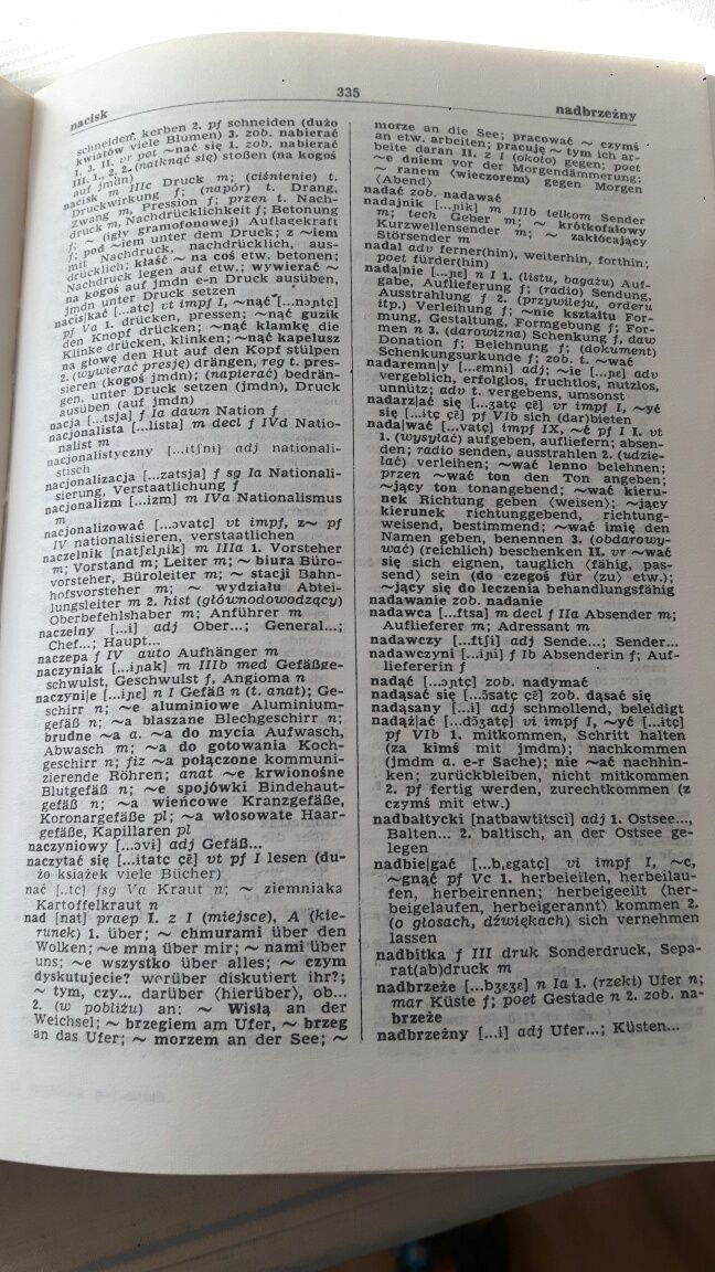 Słownik polsko-niemiecki.