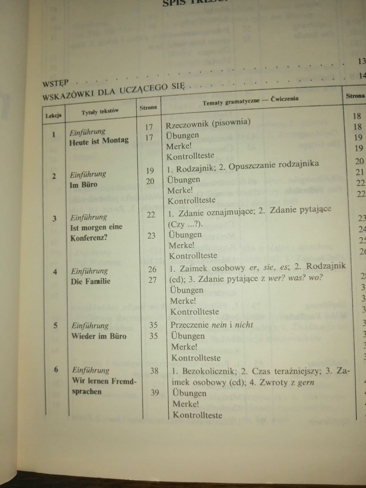 Samouczek języka niemieckiego - kurs wstępny + ściąga z gramatyki niem