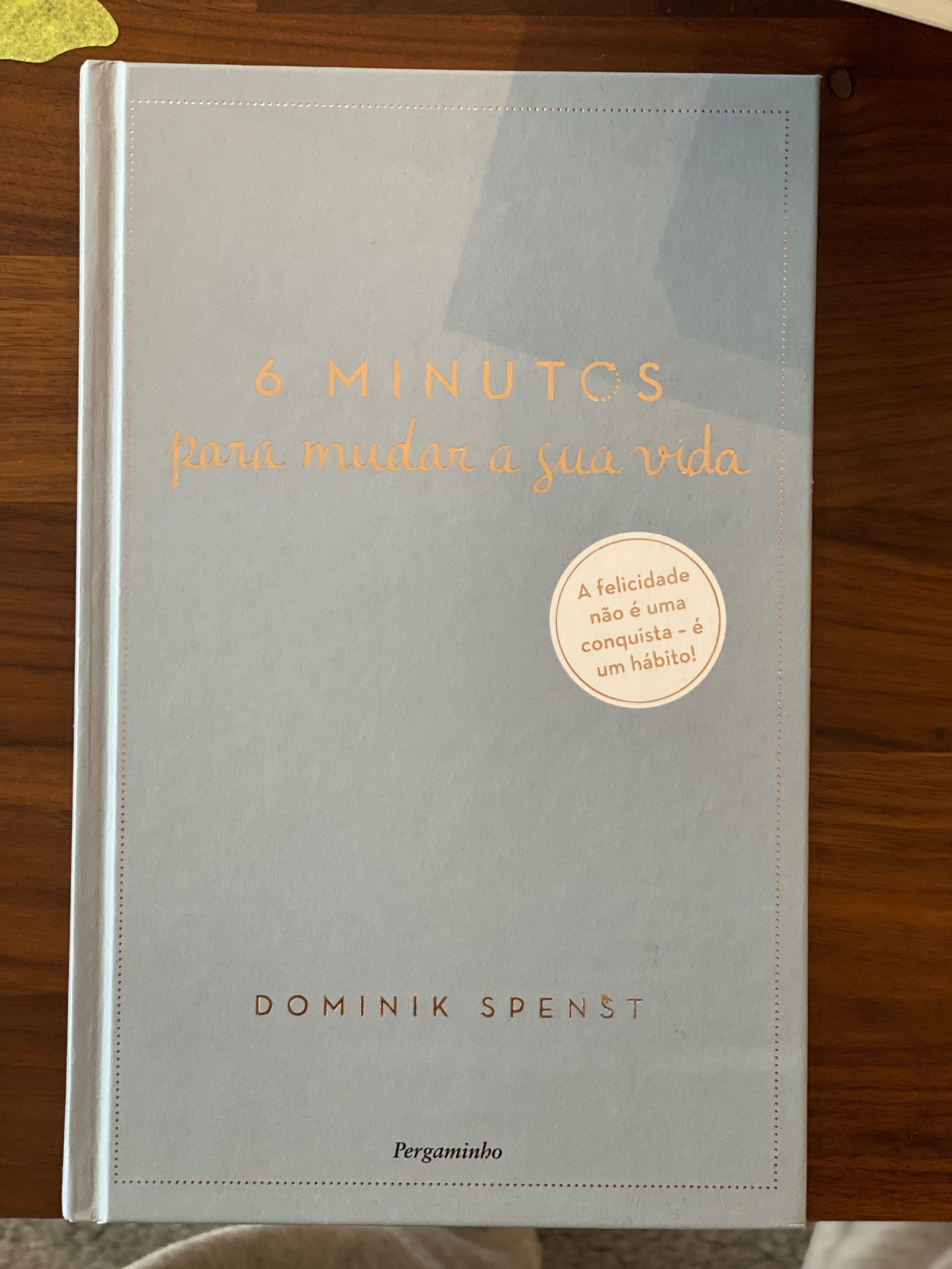 Livro 6 Minutos para mudar a sua Vida