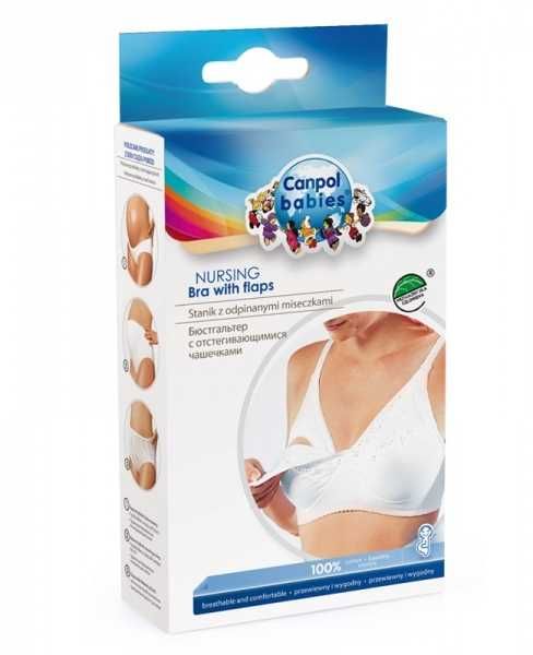 CANPOL Stanik , biustonosz klasyczny z odpinanymi miseczkami