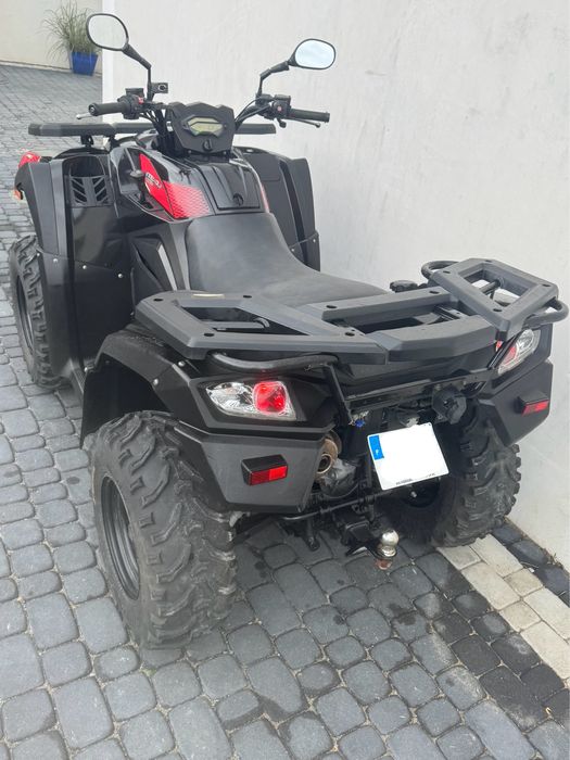 Kumco MXU 550 4x4 Homologacja 700