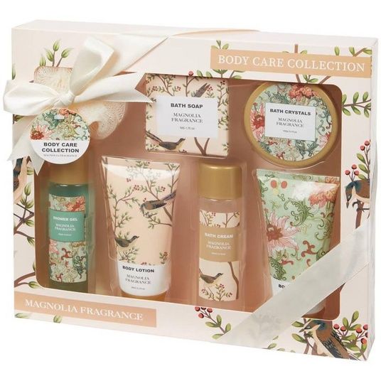 Подарунковий набір Body care collection magnolia fragrance для догляду
