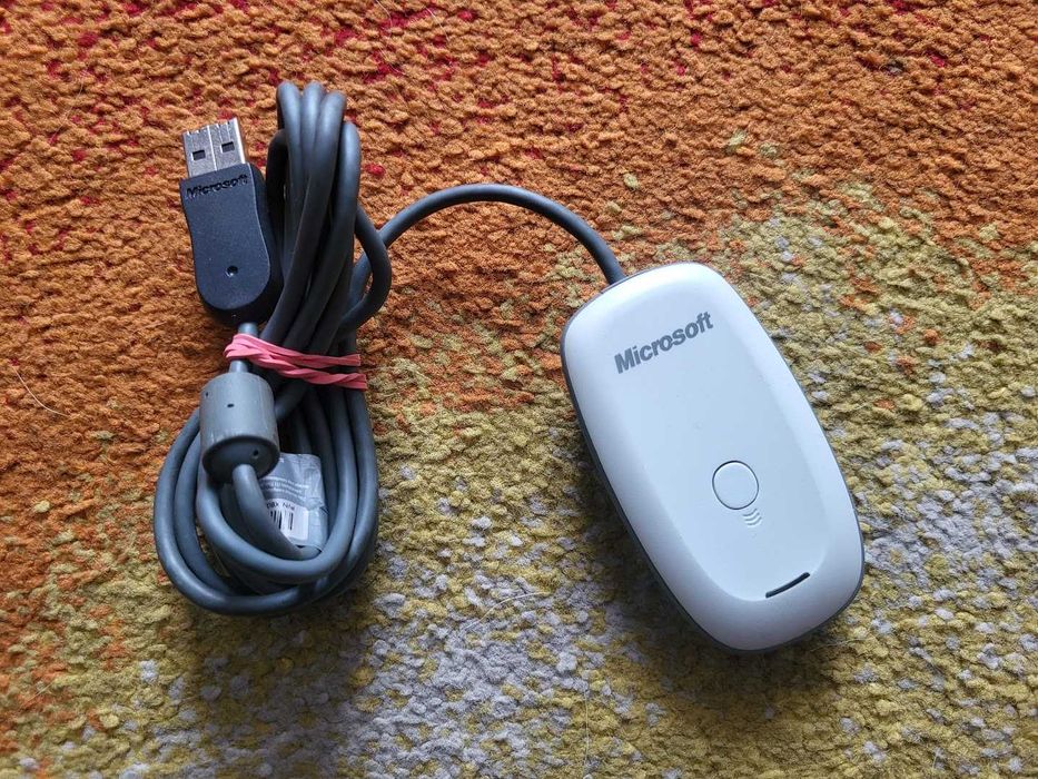 Oryginalny Adapter/Odbiornik Xbox 360 PC Microsoft Biały