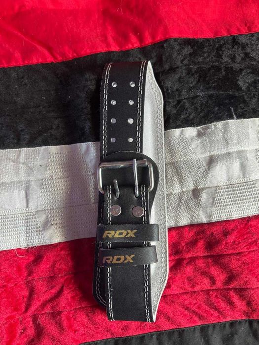 Cinturão Ginásio - Faixa para Cintura RDX SPORTS em Pele