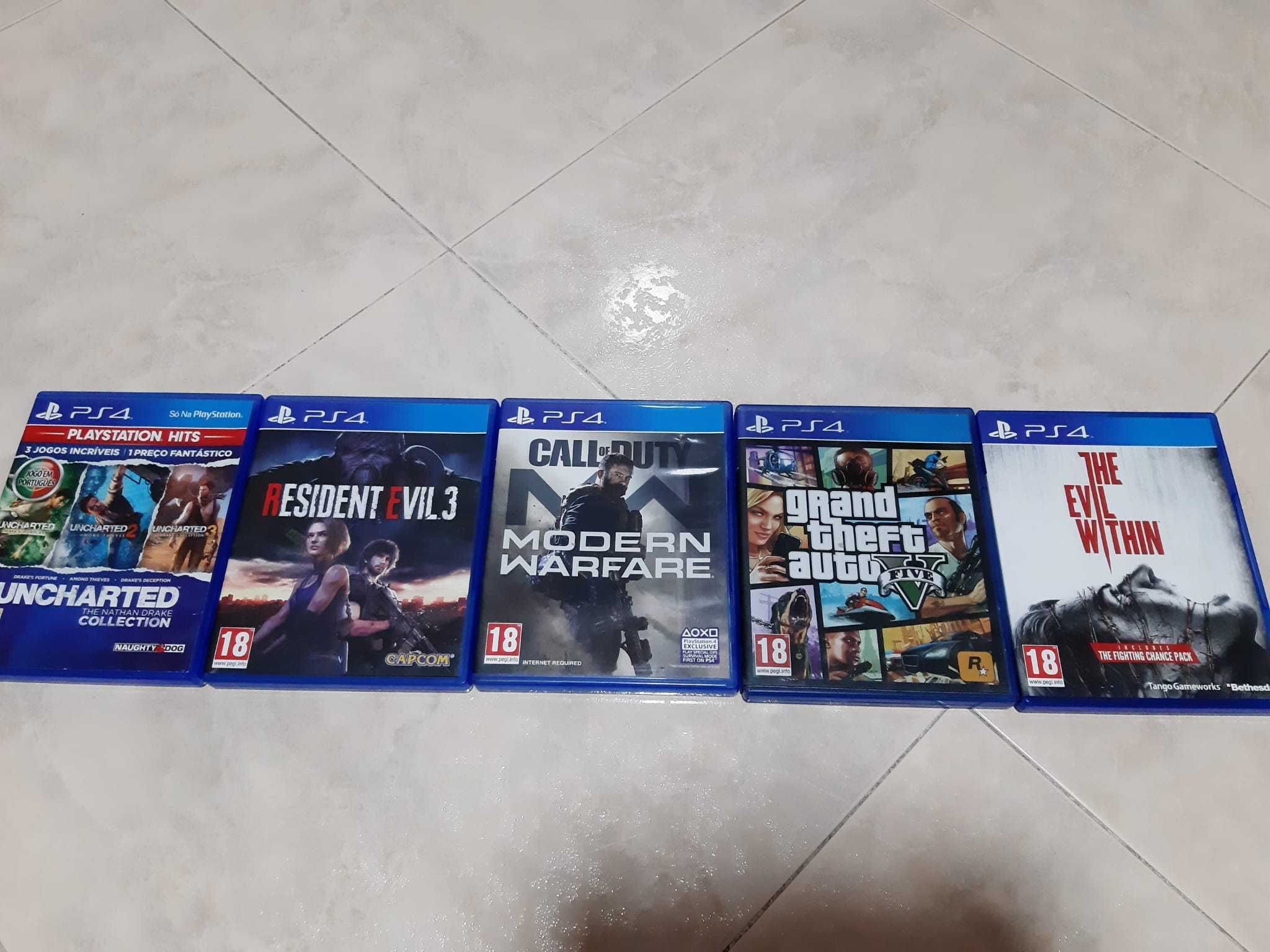 Jogos PS4 - 15 euros cada