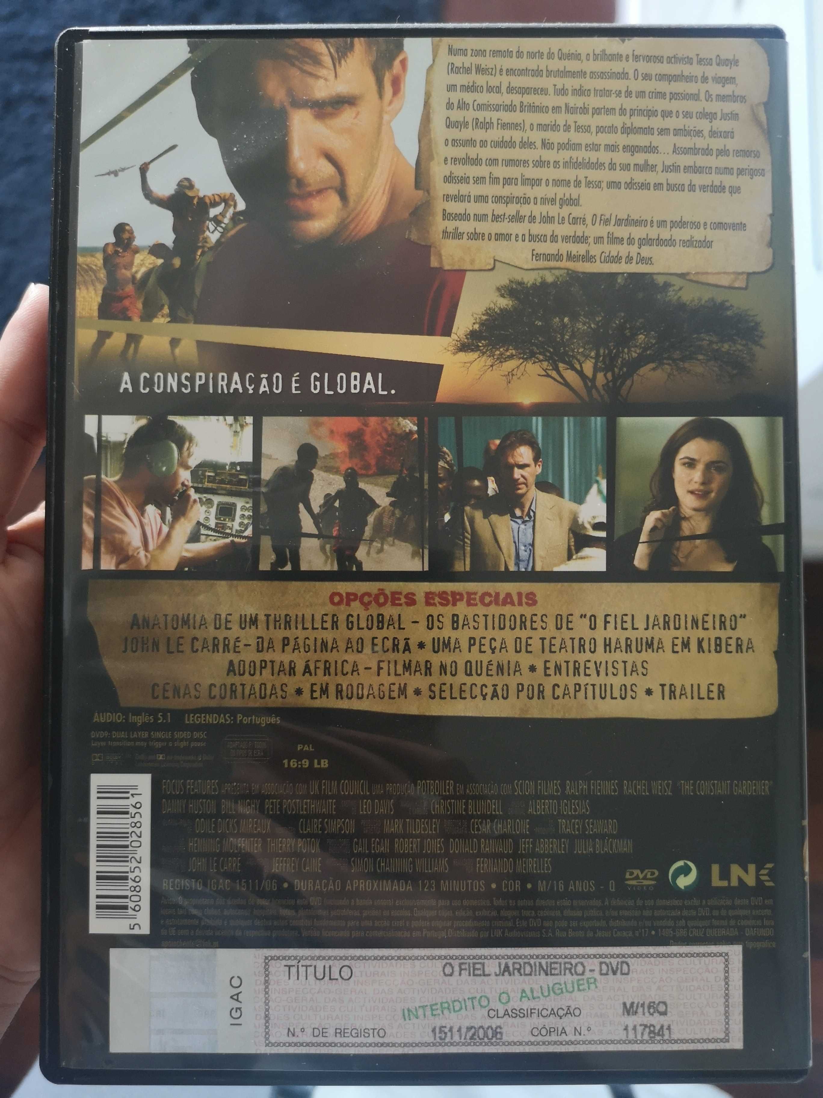 The Constant Gardener [DVD]
O Fiel Jardineiro