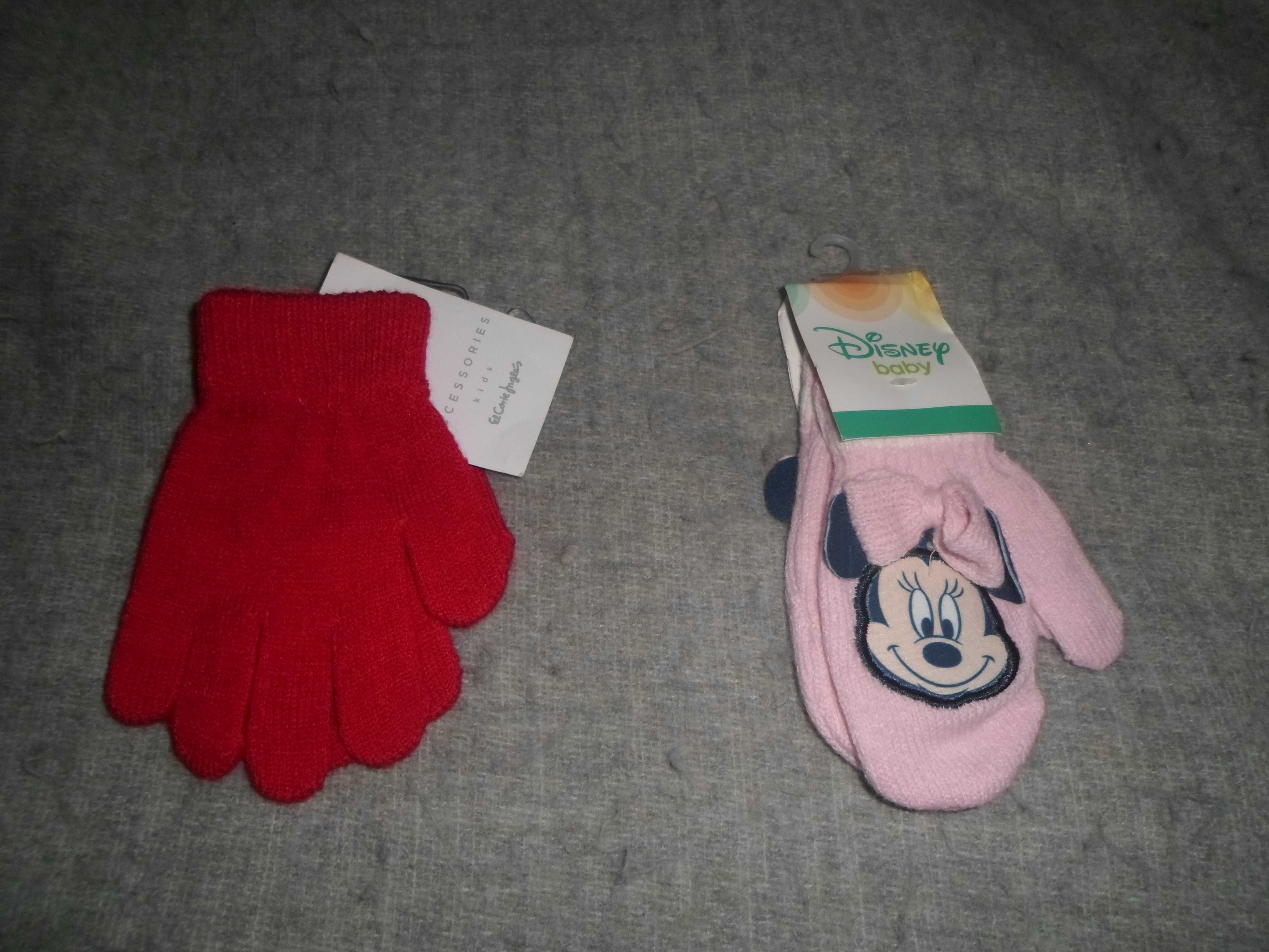 2 pares de luvas novas com etiqueta  para bebe