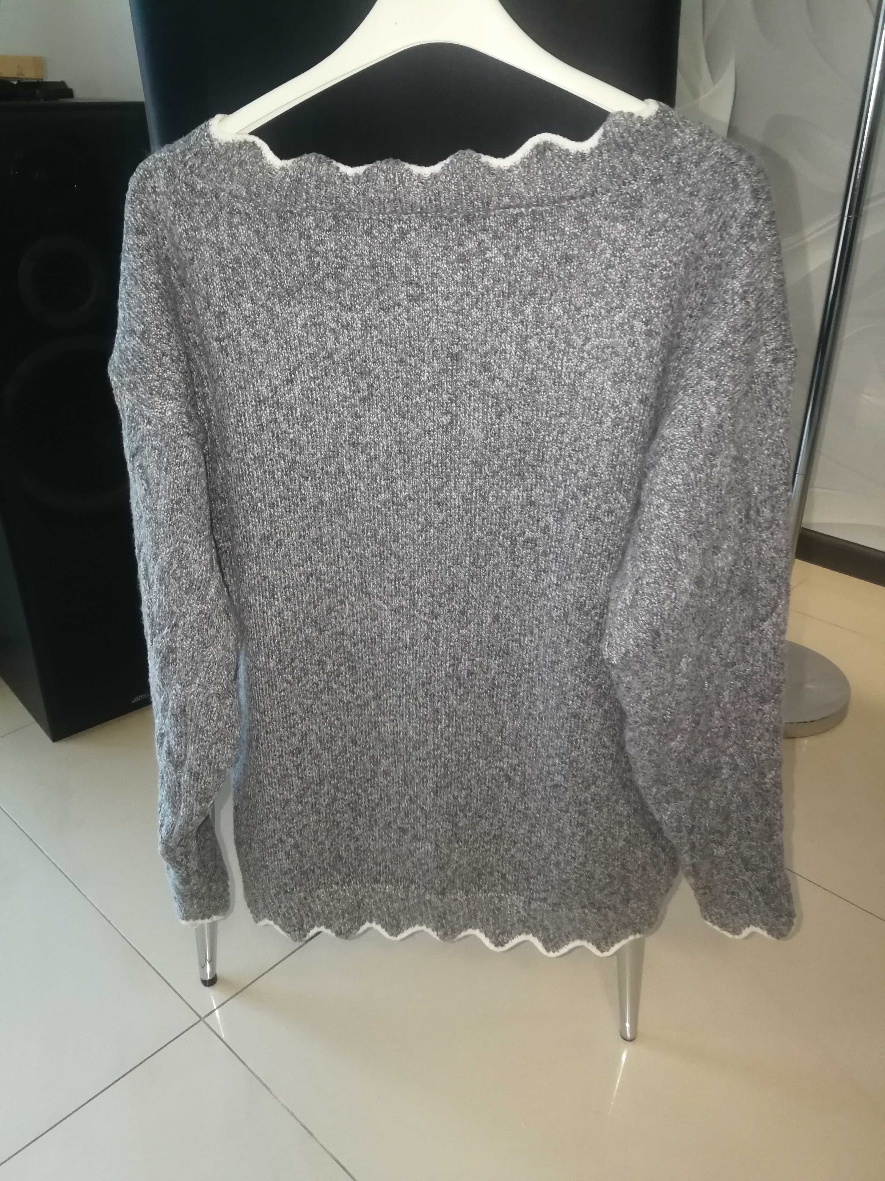 Sweter damski szpic roz. 38