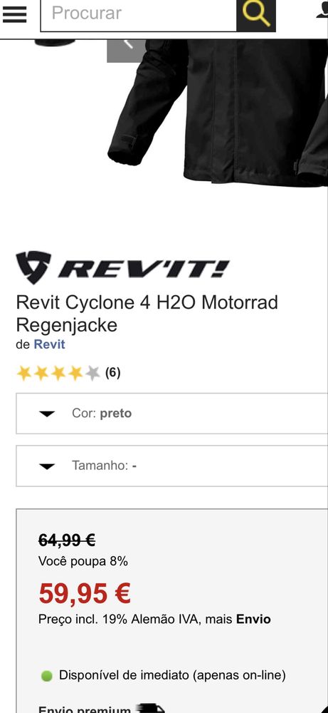 Fato completo impermeável de andar de mota