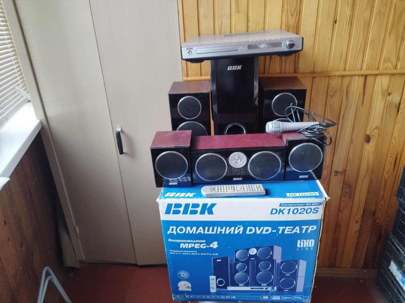 Домашній кінотеатр акустична система 5.1 Bbk DK 1020S