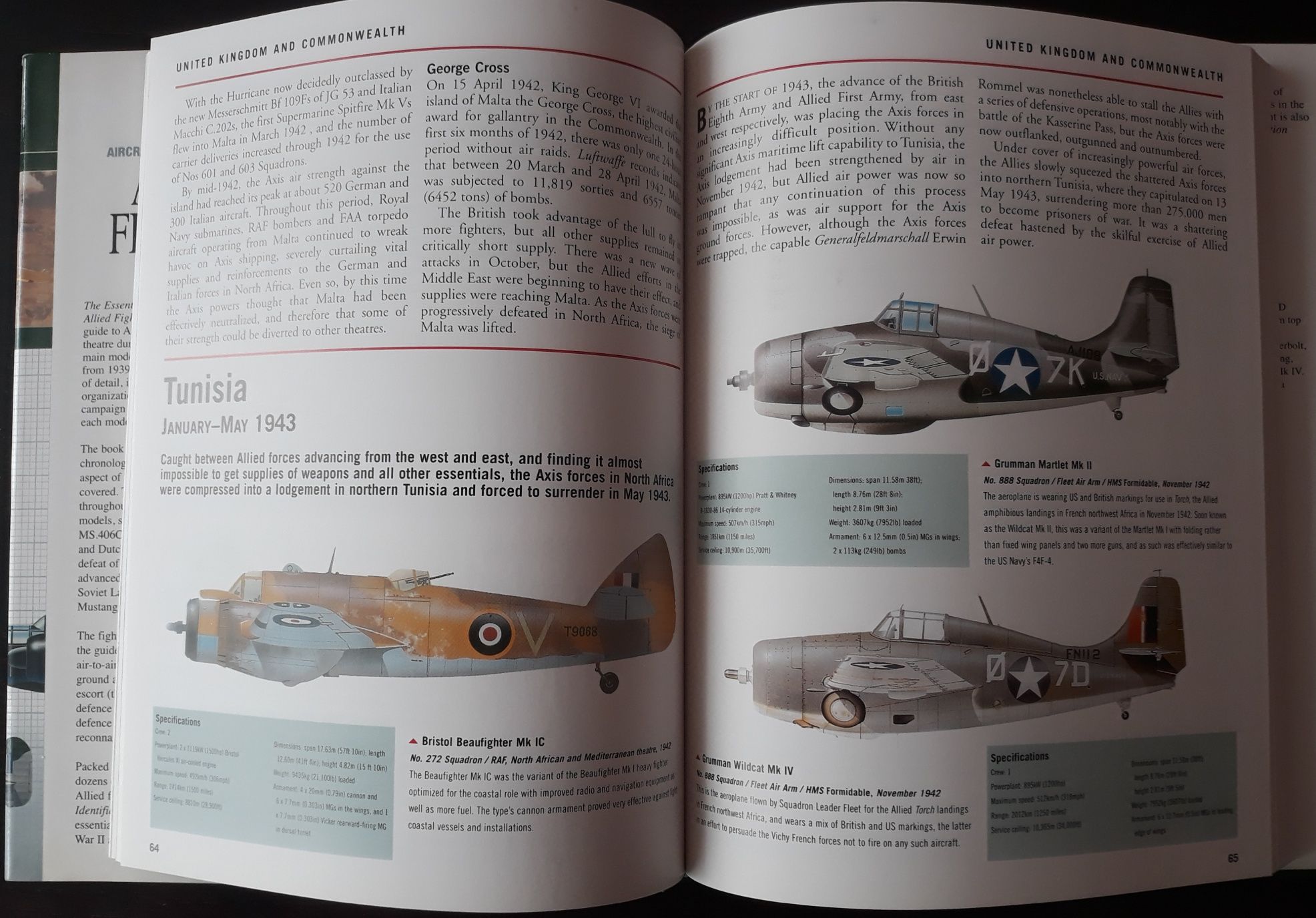 Książka - Alianckie myśliwce 1939-45
